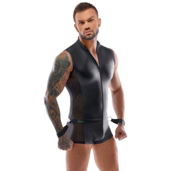 Mens Jumpsuit&Cuffs XL
