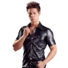 Imitat. Leather Mens Shirt L