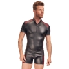 Mens Shirt black/red M