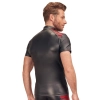 Mens Shirt black/red M