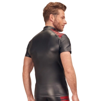 Mens Shirt black/red 2XL