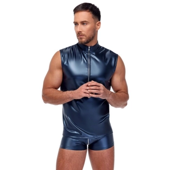 Mens Shirt blue L