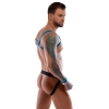 Mens Jock set black/blue M