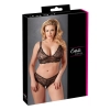 Bra and String black 2XL