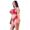Bra and Red Briefs 4XL