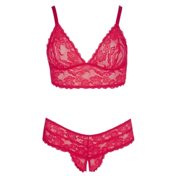 Bra and Red Briefs 4XL