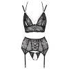 Bra Suspender Set L