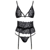 Suspender Set black L/XL