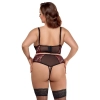 Bra Set black/red 95D/2XL