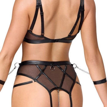 Bondage Bra Set L