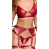 Bondage Bra Set L