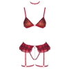 Bra Set Plaid L
