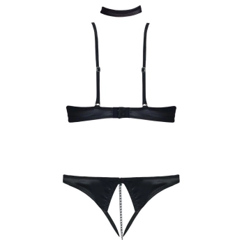 Komplet bielizny z haftem Cottelli LINGERIE 85B