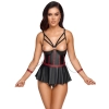 Lift Bra Set Bondage 85C/XL