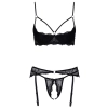 3-Piece Shelf Bra Set 80B/M