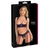Komplet shelf bra Cottelli LINGERIE fioletowy 75B