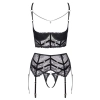 Shelf Bra Set Chain 90B/XL