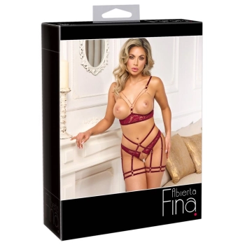 Suspender Set red L