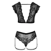 Top and Crotchless Briefs L