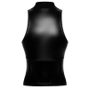 Noir Top w Zip L