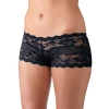 Majtki koronkowe Cottelli LINGERIE czarne XL