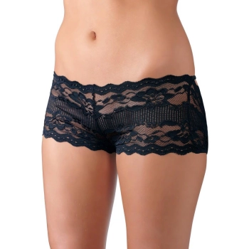 Majtki koronkowe Cottelli LINGERIE czarne XL