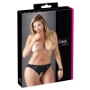 Majtki erotyczne Cottelli Curves z otwartym kroczem L