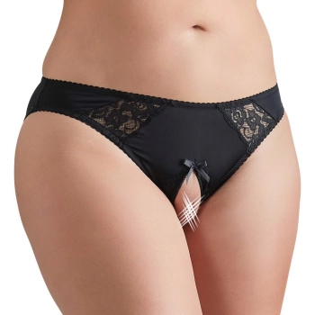 Majtki z otwartym kroczem Cottelli CURVES 3XL