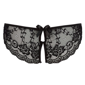 Majtki koronkowe bez kroczu Cottelli Lingerie L