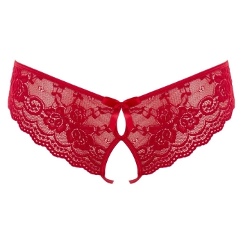 Majtki koronkowe bez kroku Cottelli LINGERIE XL