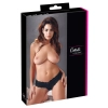 Stringi perłowe Cottelli LINGERIE czarne S