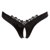 Stringi z perłami Cottelli Lingerie czarny L