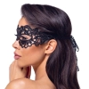 Opaska na oczy haftowana Cottelli ACCESSOIRES czarna