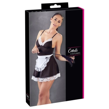 Mini sukienka kelnerki Cottelli COSTUMES M