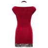Velvet Dress red S
