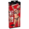 Zestaw bondage Bad Kitty różowy z kryształkami
