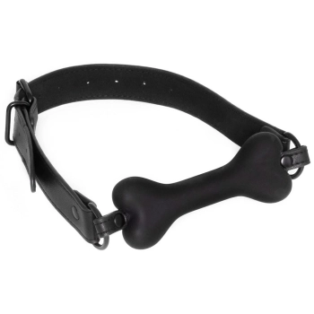 Knebel silikonowy Bad Kitty Dog Bone 12 cm