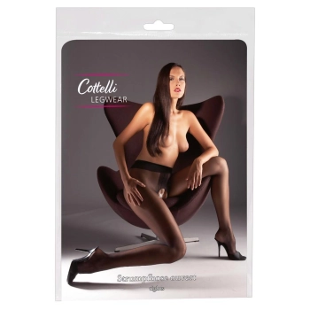 Crotchless Tights black 4