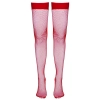Hold-up Stockings red M