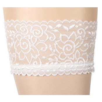 Hold-up Stockings white 2