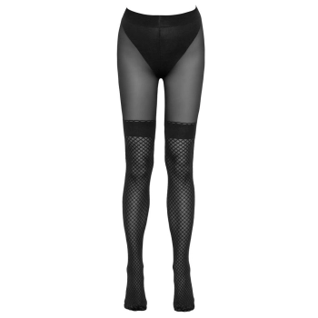 Rajstopy overknee otwarte Cottelli LEGWEAR 30 den