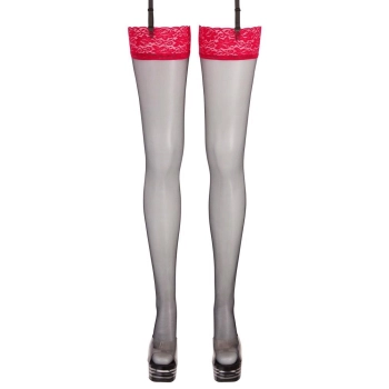 Stockings black/red 8