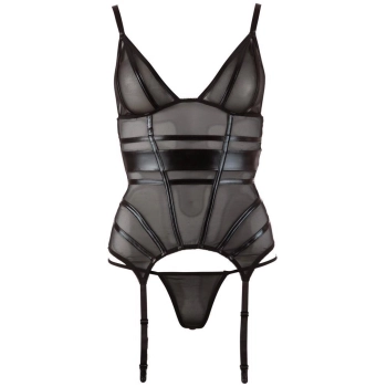 Koszulka z podwiązkami Cami Suspender Cottelli Lingerie