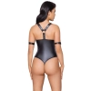 Body sznurkowe Ouvert Cottelli BONDAGE czarne M
