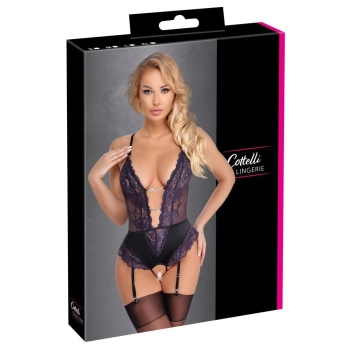 Body black/purple XL