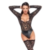 Noir lace body XL