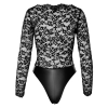 Noir lace body XL