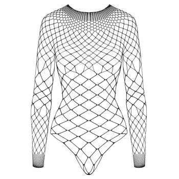 Body siatkowe z dżetami Fantasy Cottelli czarne S L