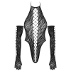 Body tygrysie Fantasy czarny S L