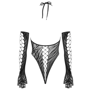 Body tygrysie Fantasy czarny S L